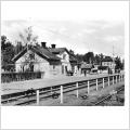 Vykort. Stockholm. Kungsängen Järnvägsstationen . Pressbyråkort 30740    1950 -1960.